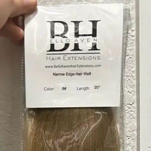New Bellohaven Extensions 50g weft shade #8